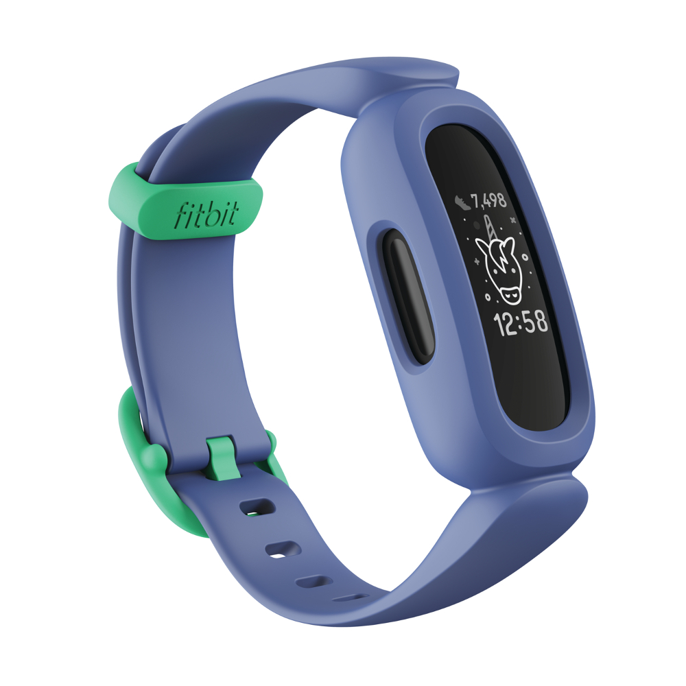 Dětský fitness náramek Fitbit Ace 3 Cosmic Blue/Astro Green Fitbit